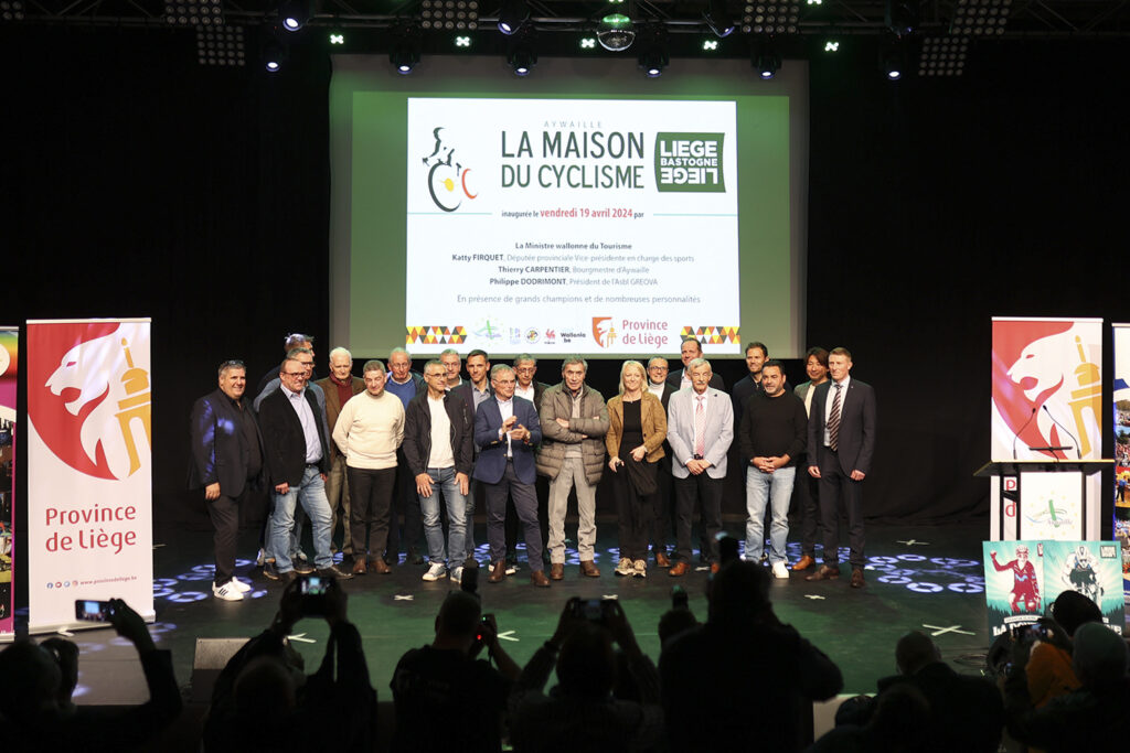 Inhuldiging-Fietscentrum Luik Bastenaken Liège Aywaille - Inhuldiging-Fietscentrum Luik Bastenaken Liège Aywaille - grote kampioenen