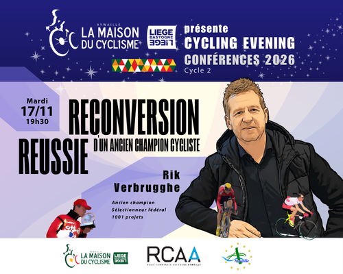 Lire la suite à propos de l’article Cycling Evening #9 Lio invite Rik Verbrugghe